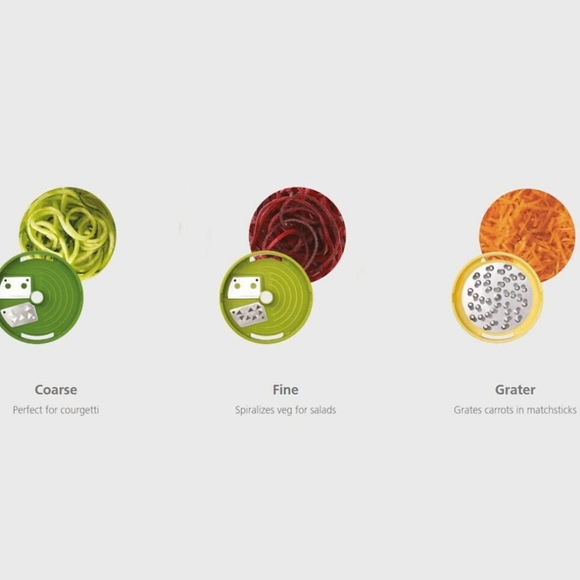 Joseph Joseph Spiro HandHeld Vegetable Slicer Spiralizer Spaghett Noodle Maker - Picture 3 of 8